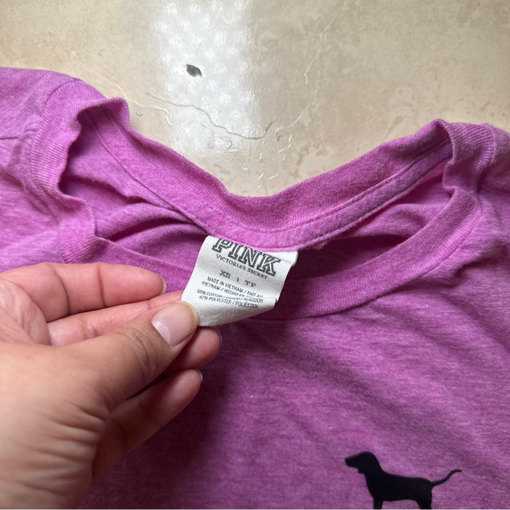 PINK Victoria's Secret Kids Black and Pink Sweatshirts bundle size xs - Picture 15 of 16